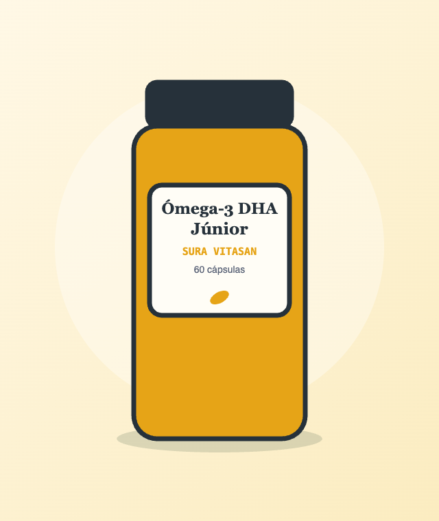 Ómega-3 DHA Júnior Cápsulas